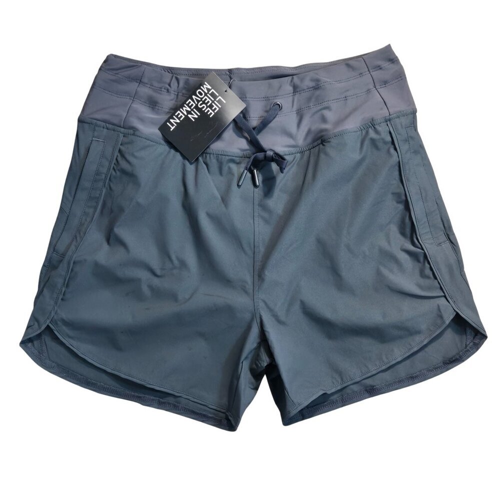 NWT | Women's Gary Swim Athletic Shorts Drawstring Zippered Pockets | Medium
